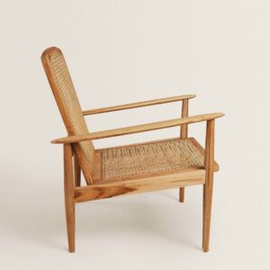 Rattan accent chair_1