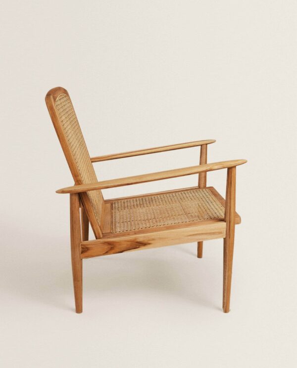 Rattan accent chair_1