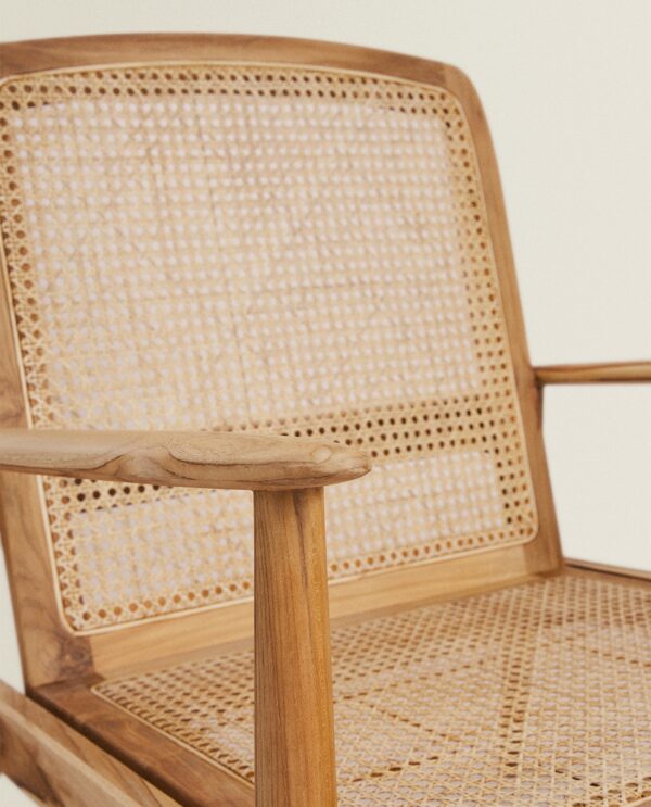 Rattan accent chair_3