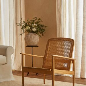 Rattan accent chair